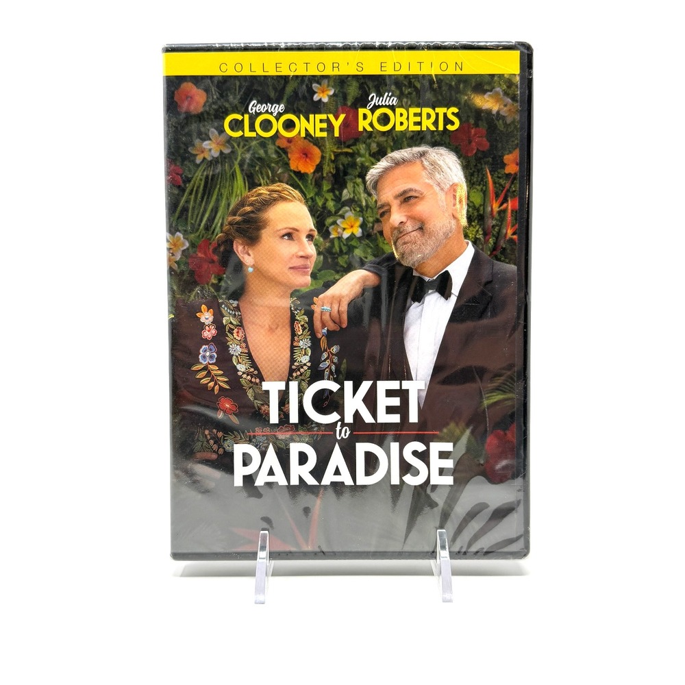 Ticket To Paradise DVD Collector Edition Clooney Roberts Romance Sealed